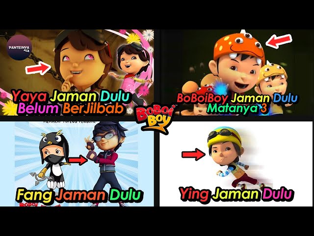 Desain Pertama (Dulu) BoBoiBoy Dan Kawan-Kawan class=