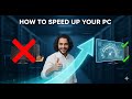 How to Make Windows Faster in Minutes ⚡ (Windows 10 & 11)