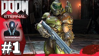 DOOM ETERNAL [FR] Découverte - Mission Enfer Sur Terre (Tous les Objets Trouvés 13/13)