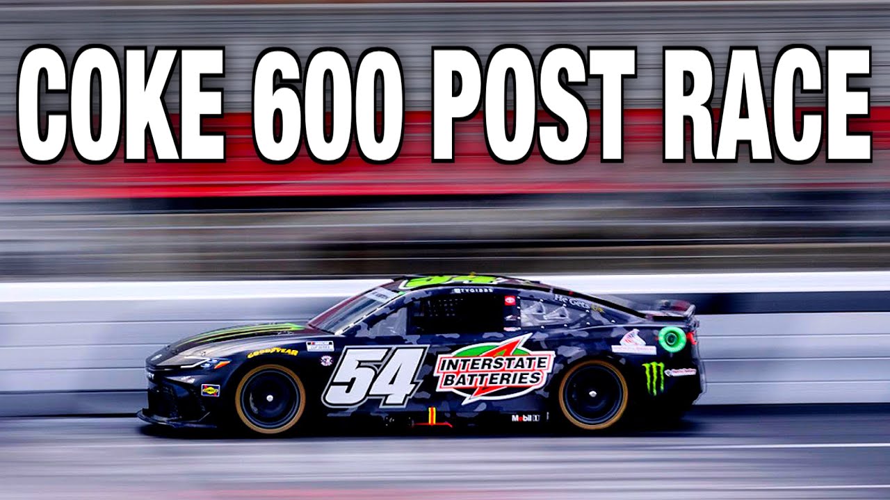 COKE 600 POST RACE - Pass In the Turf, Racing the Rain and the Rain Won