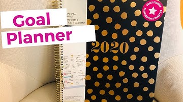 MY 2020 PLANNER!!! Recollections Goal Planner Flip Through