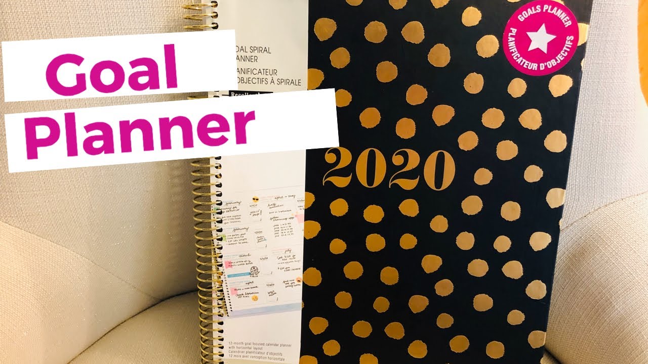 MY 2020 PLANNER!!! Recollections Goal Planner Flip Through
