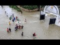 Neighbourhoods submerged following flash floods in the horn of africa