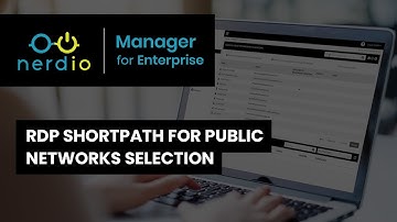 RDP Shortpath for Public Networks Selection in Nerdio Manager for Enterprise (AVD Demo of the Day)