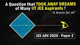 JEE Advanced 2020 Solutions | 🤔 Why BONUS ? | A learning for all IIT JEE Aspirants | Ray Optics