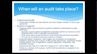 Audits - What Every Pharmacist Should Know
