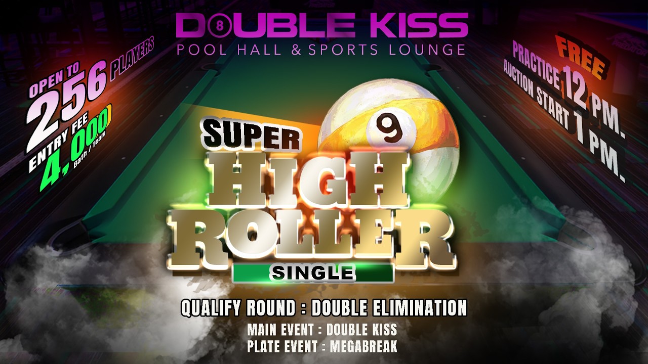 SUPER HIGH ROLLER - SINGLE 📆 DAY 1 QUALIFY ROUND