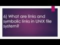 10 Unix Interview Questions and Answers