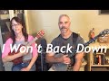 I Won’t Back Down - Tom Petty Cover - Mike and Lisa Banjo &amp; Fiddle #banjo#folkmusic#ukulele