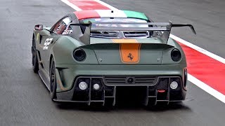 This video features an insane military green ferrari 599xx with
evoluzione package driven by the famous instagrammer @gregb.23 he is a
real collector...