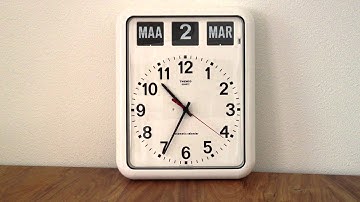 Twemco kalenderklok BQ12