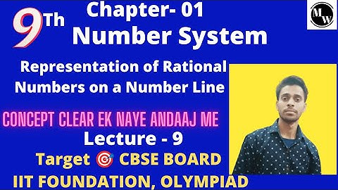 Number System - 09  NCERT | Class9 | + IIT FOUNDATION LEVEL @Maths Wallah - Mohit Saxena