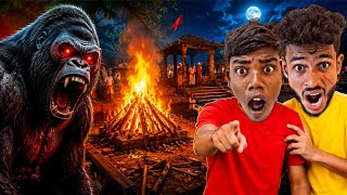 CHOTU PLAYS HAUNTED HORROR GAME | HAUNTED GAME GONE WRONG EVIL GORILLA #factfireking screenshot 5