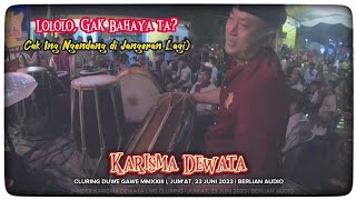 Aksi Kendang Cak Ing di Janger Karisma Dewata | Berlian Audio