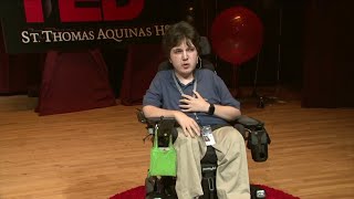 My Life at 3'9'' | Peter Pecic | TEDxStThomasAquinasHS