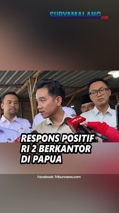 TANPA RAGU! Reaksi Gibran saat Dirinya Diperintah Prabowo Berkantor di Papua: Bukan Hal Baru