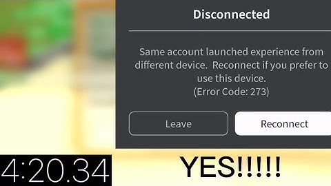 Roblox ban speedrun (Any%) (4:20.34)
