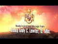 Bishop Lewter's Weekly Inspirational Message 3-23-18