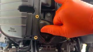 20260820 2017 Honda BF 225 outboard VST removal plastic intake 10 mm