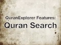 Quran Explorer Features Quran Search