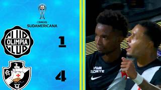 COPA SULAMERICANA 2026 - OITVAS DE FINAL - JOGO DE VOLTA - OLIMPIA 1X4 VASCO