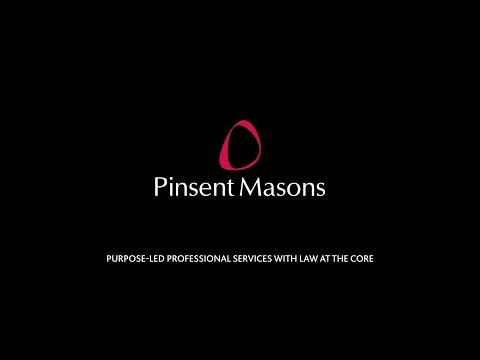 Pinsent Masons Purpose-led Professional Services