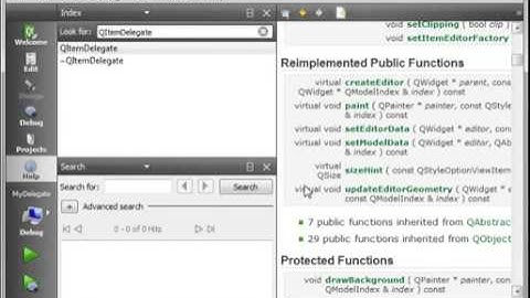 C++ Qt 50  QItemDelegate  delegates in a QTableview