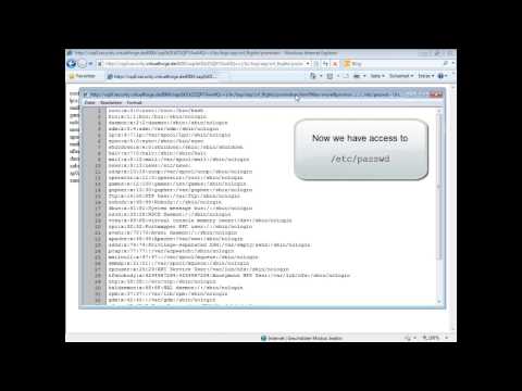 Directory Traversal in custom SAP BSP application