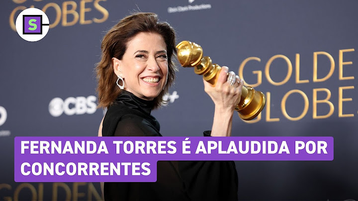 See Fernanda Torres' reaction to winning the Golden Globe
