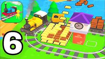 Rail Lands - Gameplay Walkthrough Part 6 Tutorial (Android,iOS)