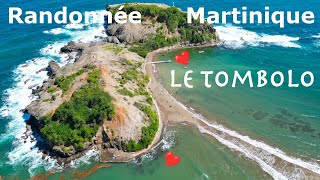 Randonnée au majestueux Tombolo de Sainte-Marie en Martinique - 4K