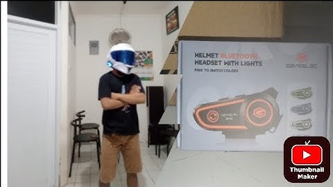 TUTORIAL CARA PEMASANGAN INTERCOM DI HELM MLA TTC FULL FACE