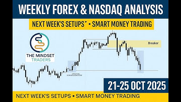 Weekly Forex & NASDAQ Analysis | ICT Smart Money Concepts | Gold Forecast | 21–25 Oct 2025