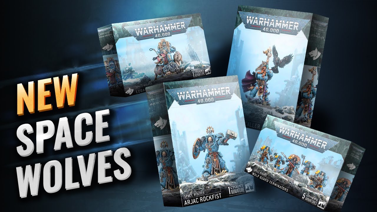 Space Wolves 2025 Models Are Here! | Warhammer 40k - YouTube
