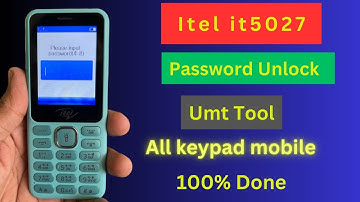 Unlocking Itel IT5027 with UMT - Get Back in Control!”