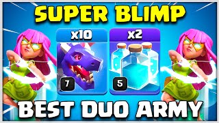 Super Archer Blimp | Best Th12 DragLoon Attack Strategy - Th12 Clone Spell Blimp Attack in Coc