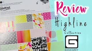 Highline Collection - BasicGrey - 6x6 in Paper Pad