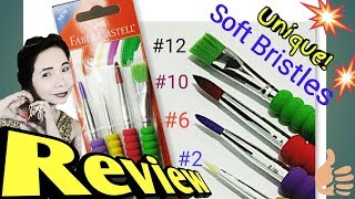 Review:FABER-CASTELL Soft Touch Brush #2,6,10,12 YoungheART byLuz screenshot 2
