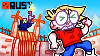 Tout le monde veut ma peau dans ce jeu… (Rust)