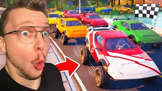 La PLUS GRANDE COURSE de VOITURE sur Fortnite !