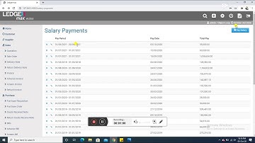 How to make Salary Payments in LedgerMax?