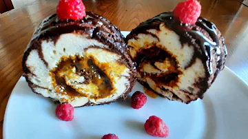 Шоколадный Рулет Торнадо ,невероятная выпечка к чаю !Hurricane Swiss Roll