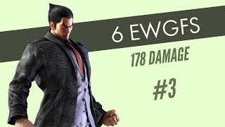 Tekken 7 - Kazuya Insane Rage Death Combo | DietyDevil