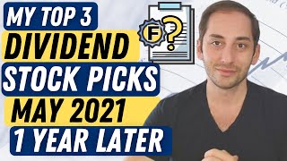 My Dividend Stock Picks 1 Year Later: WAS I RIGHT?! | May 2021 Stock Picks Reviewed | Ep. 14
