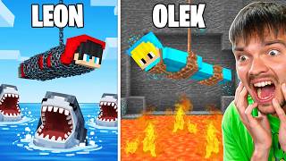 URATUJ LEONA czy OLKA w Minecraft?