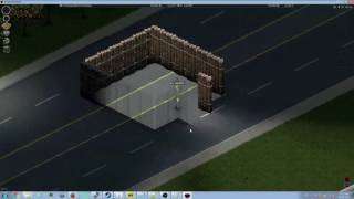Building a Gate from Log Walls - Project Zomboid Mod