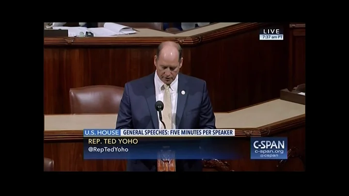 Rep. Yoho Honors Dr. Martha Roberts