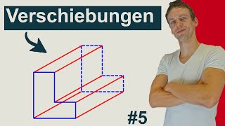 Figur Entlang Eines Verschiebungspfeiles Verschieben Anschauliche Anleitung Und Erklärung