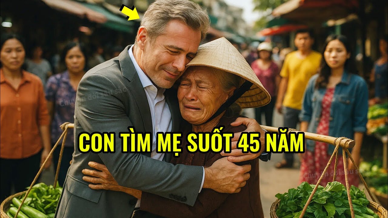Tỷ phú Pháp tìm mẹ Việt bán rong suốt 45 năm, cái kết câu chuyện có thật khiến triệu người rơi lệ