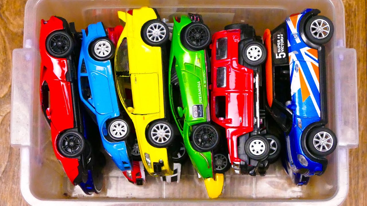 Toys Cool Cars From The Box Box Full of Diecast Car Toy YouTube
